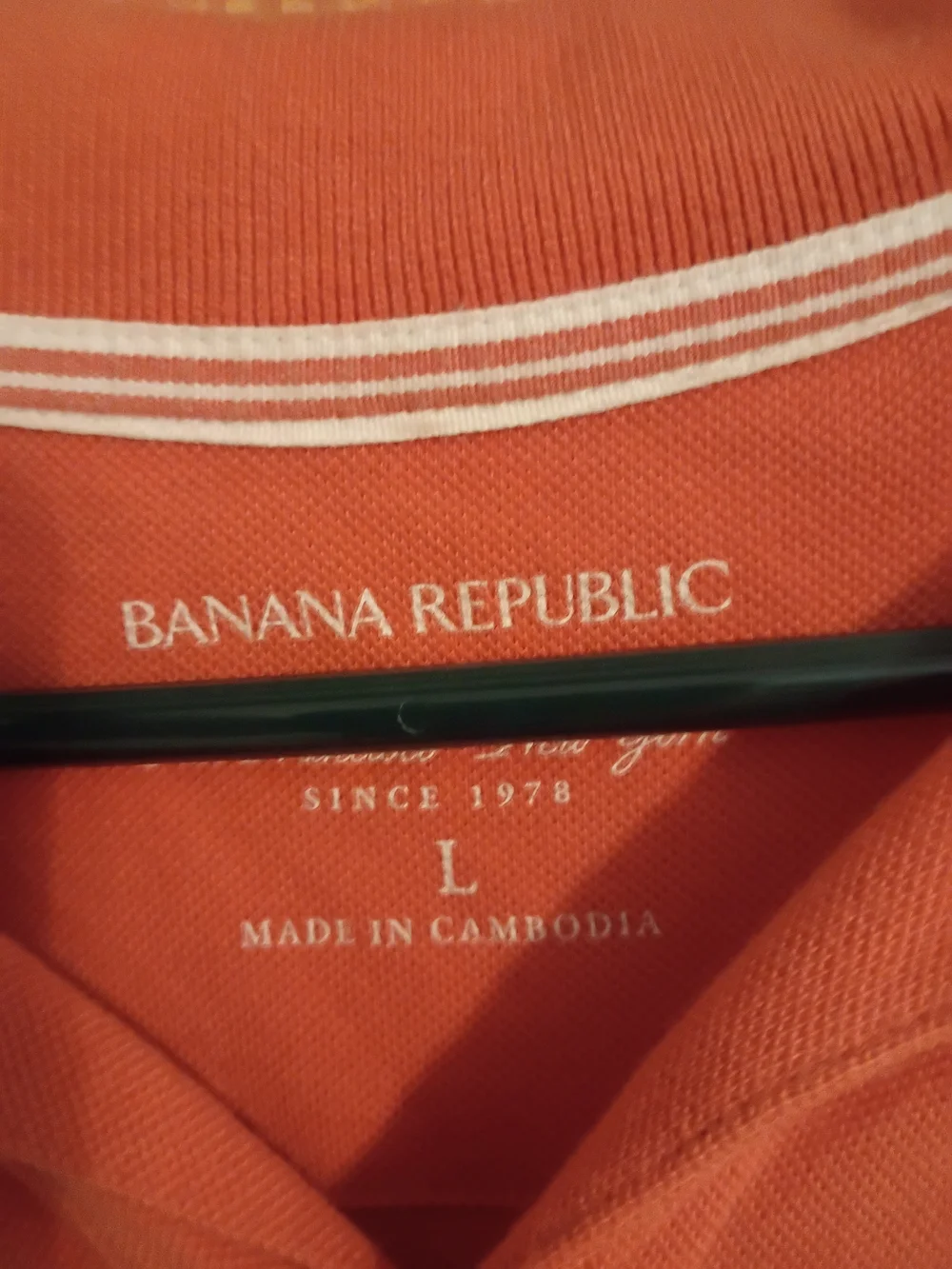 Banana Republic Orange, Yellow & Blue Men's Polo Set